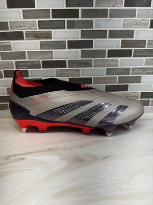 Adidas Predator Elite LL SG Platinum Metallic Soccer Cleats IF6319