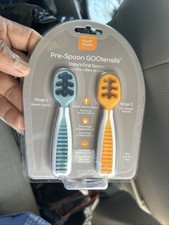 NumNum Baby Spoons Set Baby Essentials Pre-Spoon GOOtensils for 6 Months Fir...