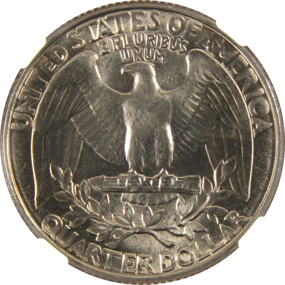 1980 D Washington Quarter MS 67 NGC Clad 25c Uncirculated SKU:I9538 - Image 4 of 4