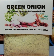 Green Onion Dip Mix (2 mixes) makes dips, spreads, cheese balls &salad dressings