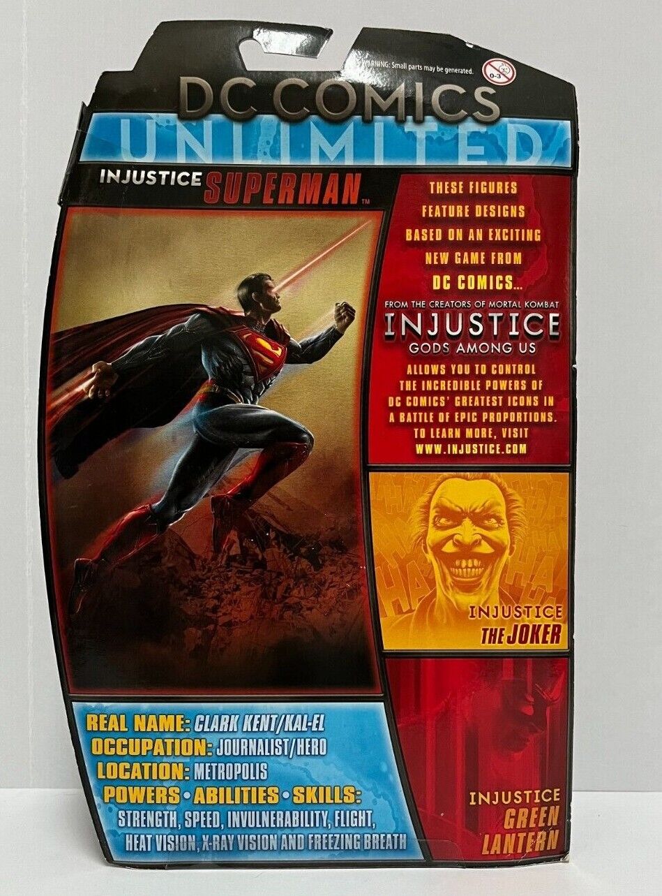 Mattel dc injustice superman