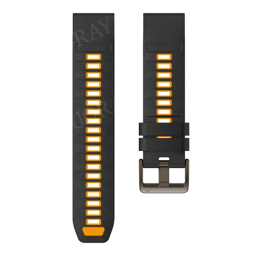 Quick Fit Strap For Garmin Fenix 8 E 7 7X 6 6S 6X 5X 5Plus 3 Silicone Watch Band - Picture 30 of 71