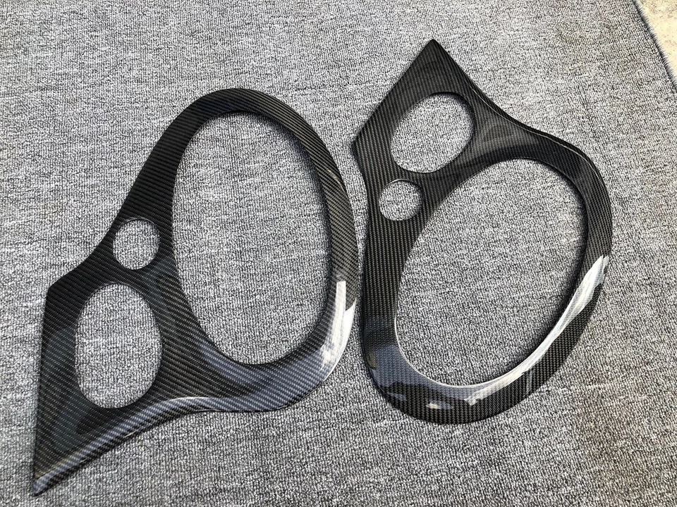 Крышка фары брови из настоящего углеродного волокна для Porsche 911 996 GT2 GT3 99 06 - Изображение 4 из 4