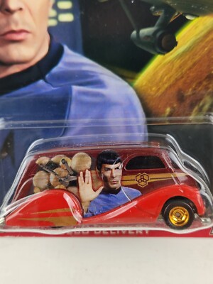 HOT WHEELS　ミニカー　スター・トレック　スポック　リアルライダーズ 1/64 HOT WHEELS STAR TREK SPOCK '59 CHEVY DELIVERY! NIP REAL
