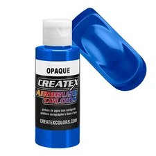 4oz Createx Opaque Blue 5201 - 4Z Airbrush Paint Color - Art