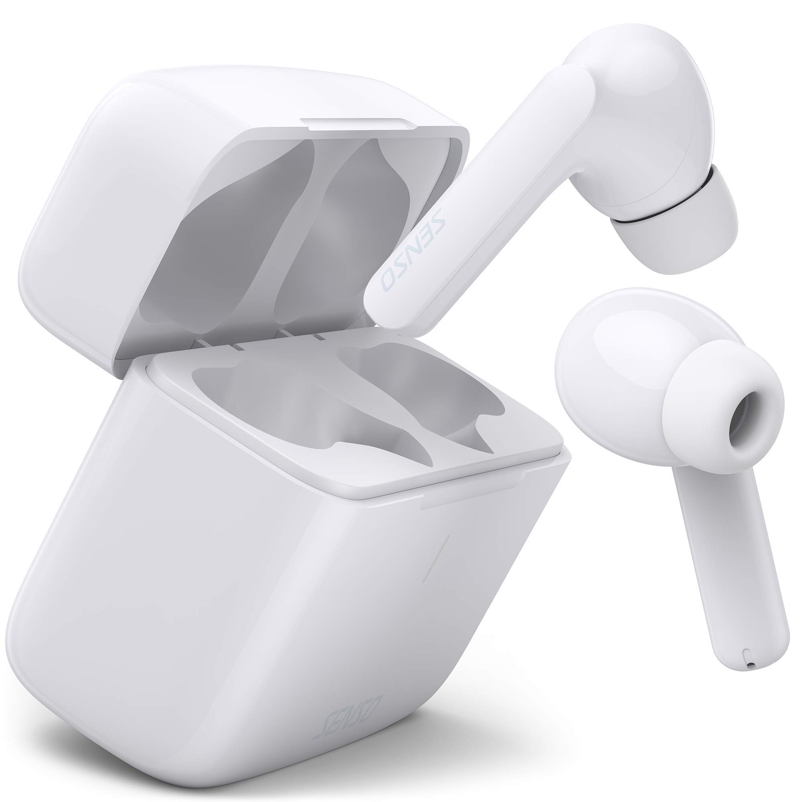 Senso PODS PLUS Wireless Earbuds Sports Bluetooth Earphones Ear Buds Head Pho...