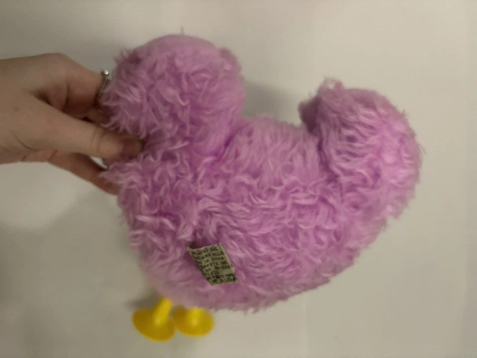 Sesame Street HONKER Purple Plush Honking Nose Applause 11" Muppet Vintage 1994 - Image 3 of 4