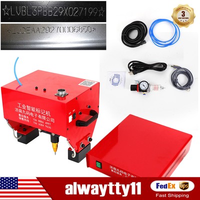 For VIN Code Numbers Marking Pneumatic Metal/ Dot Peen Mark Engraving Machine