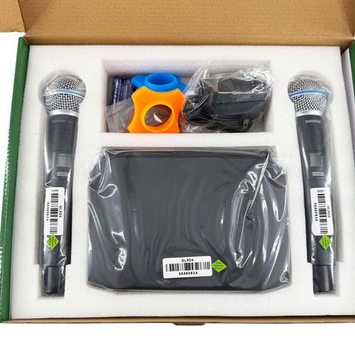 2 Micros Sans Fil Shure GLXD4 + BETA58A - Neufs En Pack Exclusif