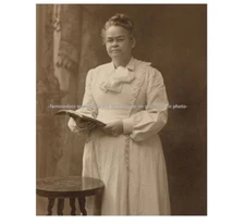 8x10 Carrie Nation PHOTO Temperance Leader Hatchet Granny Prohibition Poster