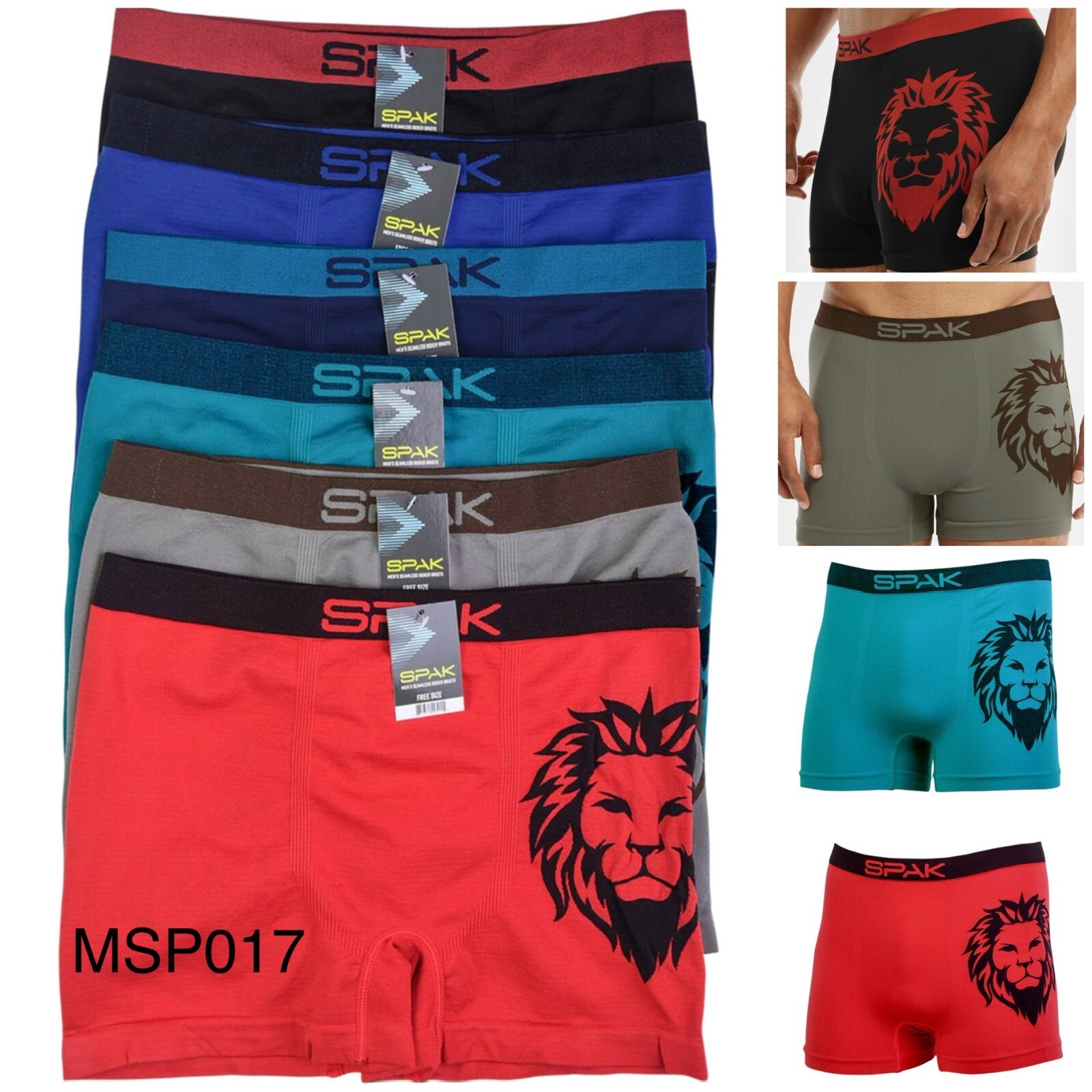 Lote de 3/6 Pack Calzoncillos Boxer de Microfibra para Hombre Ropa Interior Compresión Elastizados Deporte 7