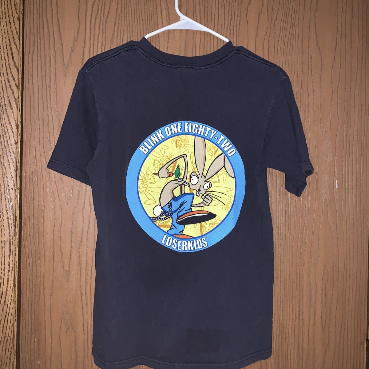 VINTAGE BLINK 182 BUNNY LOGO TRAVIS BARKER PUNK T SHIRT