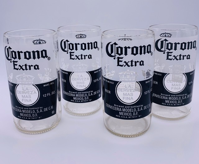4Green Glass Corona Extra Bottle Drinking Glass eBay