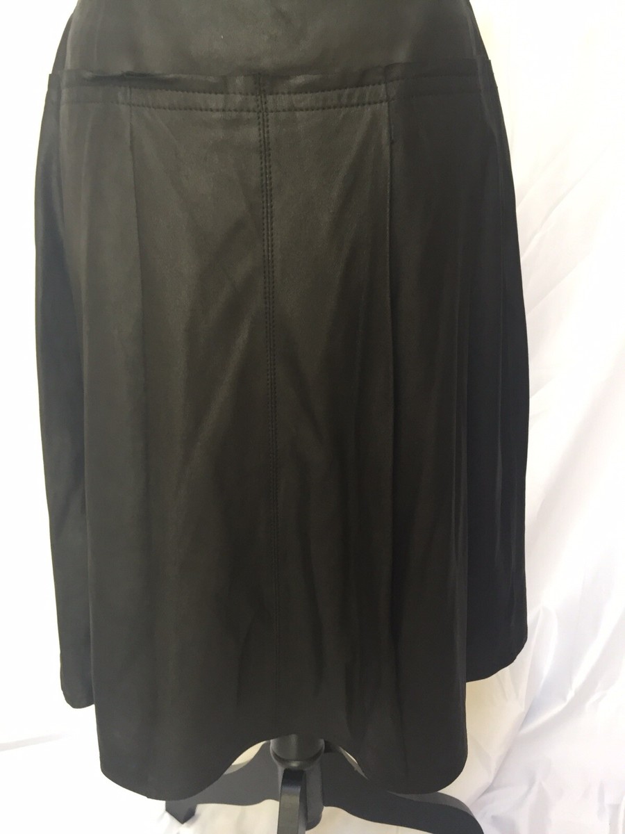 NWT MAX MARA WEEKEND LEATHER SKIRT SIZE 10 | eBay
