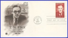 USA5 #2239 U/A PCS ARTCRAFT FDC   T. S. Eliot