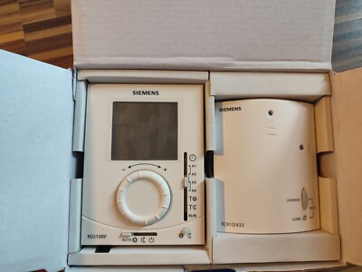Siemens RDJ10RF/SET Room thermostat radio frequency set