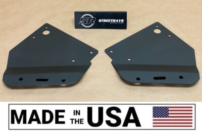 WEISEN LED Fog Light Pod Mounting Brackets – Hidden Bumper Fit For Ford F150 Raptor 2010-2014
