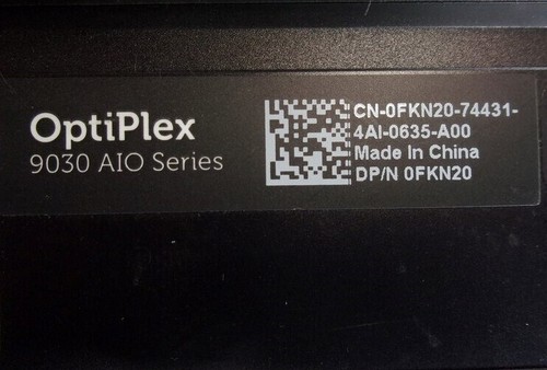 Dell Optiplex 9030 W09C 23" LCD AiO SEE NOTES - Picture 4 of 8