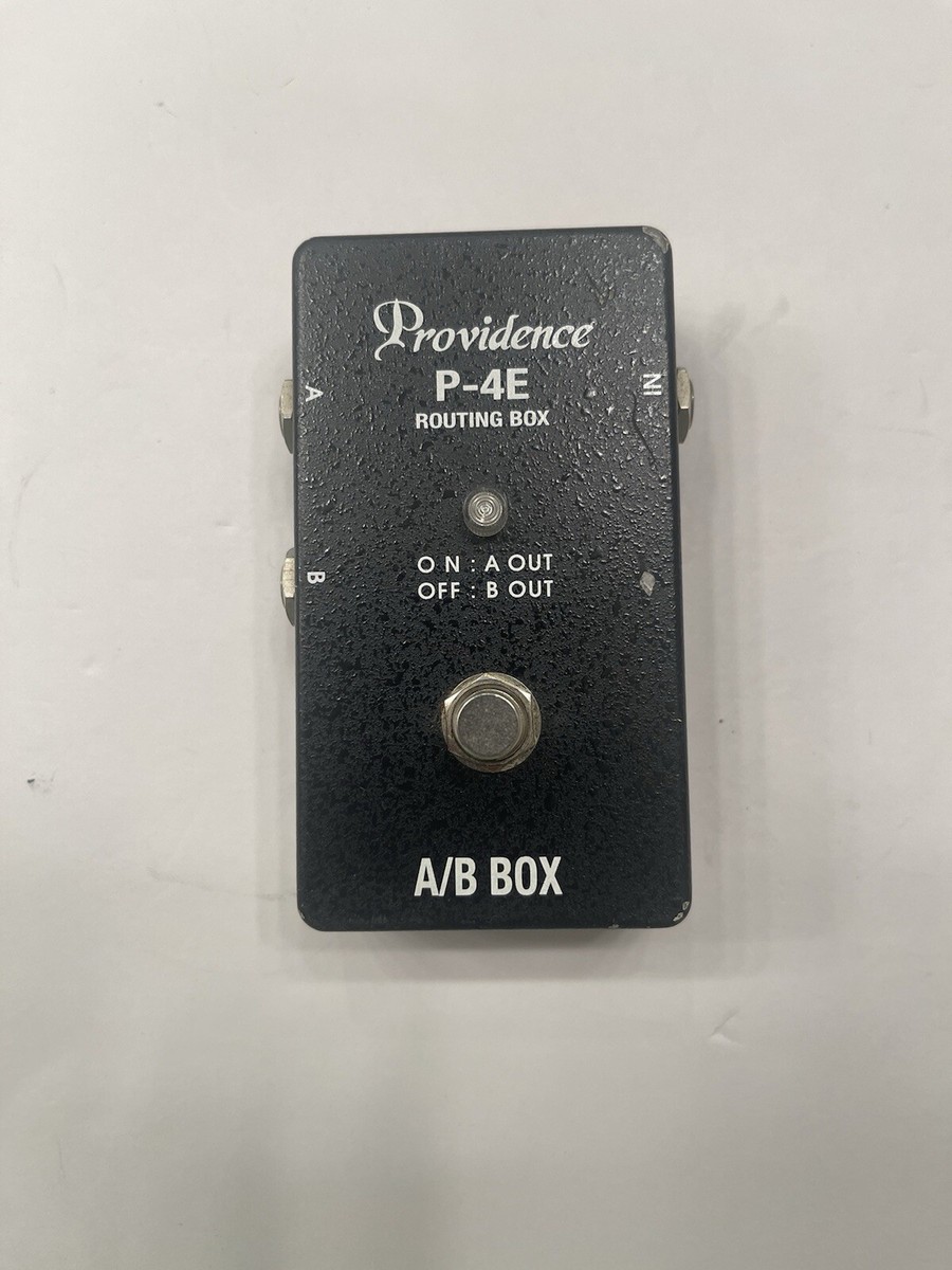 Providence P-4E Routing Box A/B Channel Out Guitar Bass