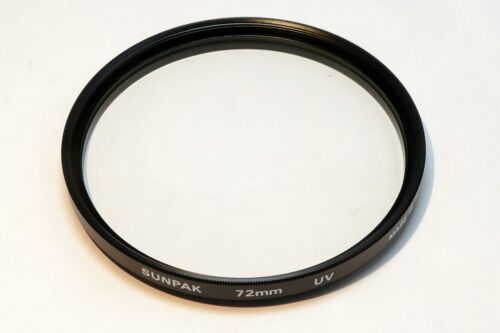 Sunpak  72mm Digital Glass  UV   Lens Filter - Afbeelding 1 van 8