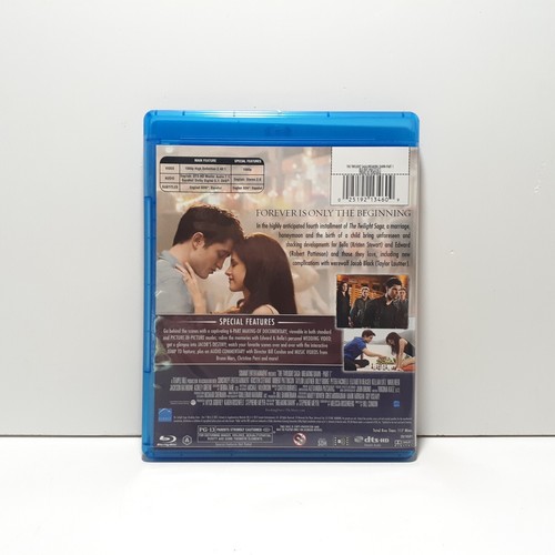 Twilight Breaking Dawn Bella's Wedding Edition With Poster Blu-Ray 2011 - Picture 5 of 8