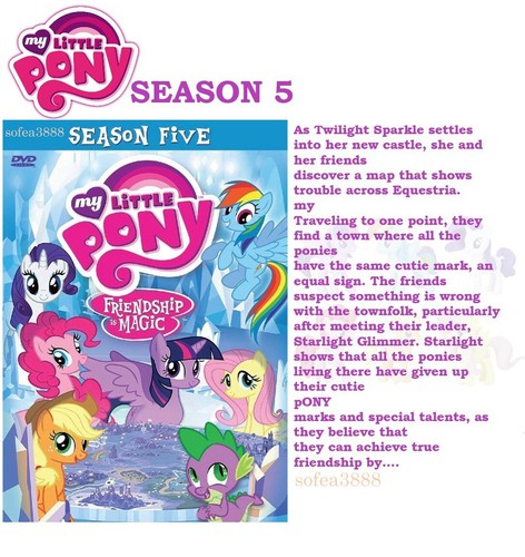 My Little Pony: Friendship Is Magic Season 4,5,6,7,8,9 DVD ~ All Region English - Picture 4 of 10