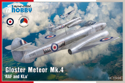 Special Hobby 1/72 Gloster Meteor Mk.4 Jet Fighter