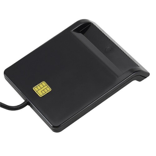 USB-2.0 Chipkartenleser SIM Kartenleser Personalausweis Lesegeraet ATM/IC Reader - Bild 5 von 12