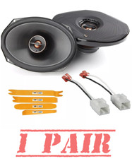 Infinity 300 Watts 2-way 6x9 Front Door Speakers For 2002-2024 Dodgeram 1500