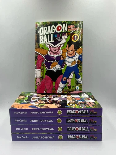 DRAGON BALL FULL COLOR La saga di Freezer e di cell SERIE COMPLETA 5 volumi