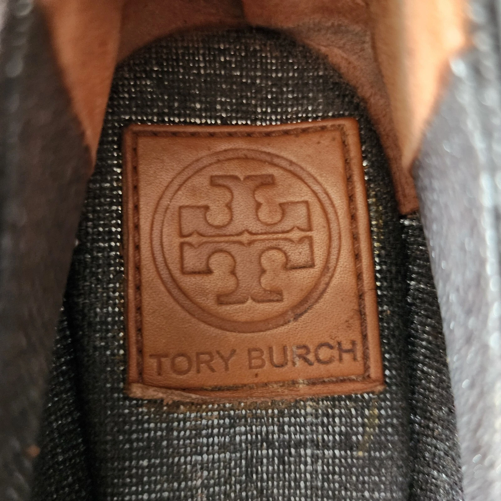 Scarpe espadrillas Tory Burch donna tacco 9 zeppa punta aperta grigio shimmer Filipa