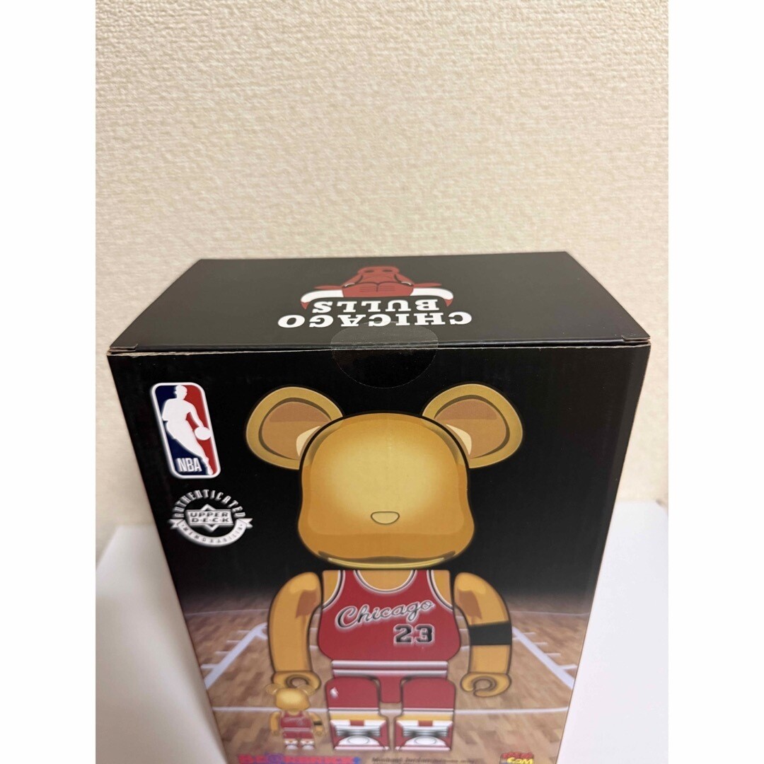 MEDICOM TOY - 評価402！BE@RBRICK Jordan 1985 ROOKIE 400％ BE@RBRICK Michael Jordan 1985 Rookie Jersey Ver. 400% & 100