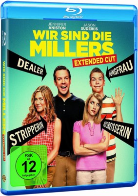 Blu-ray WIR SIND DIE MILLERS # Jennifer Aniston, Emma Roberts ++NEU
