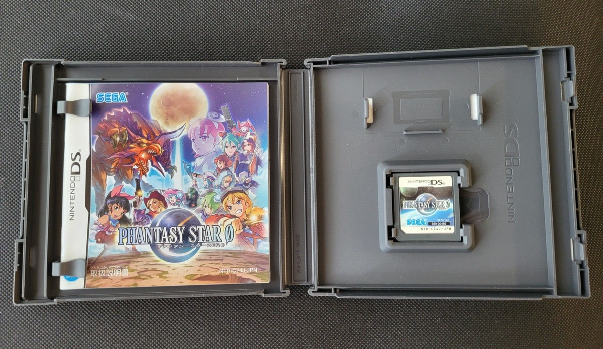 Phantasy Star 0 Zero Nintendo DS NDS Japanese Version Tested | eBay