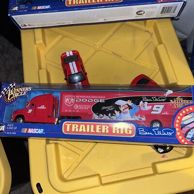 Winner Circle Bill Elliott #9 Swedish Chef Team Trailer Rig