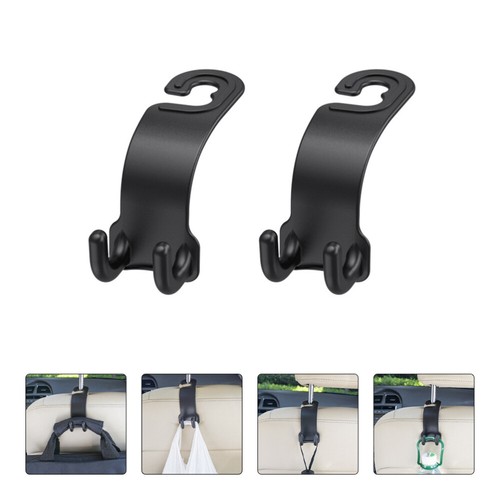 2 Pcs Car Pendant Gourd Head Rest Hook Seat Backpack Hangers eBay