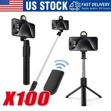 US Selfie Stick Tripod Remote Desktop Stand Phone Holder For iPhone Samsung LOT