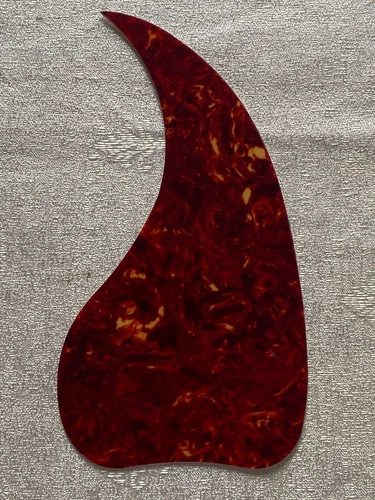Acoustic Guitar Pickguard Self Adhesive Sheet For Gibson J45,Red Tortoise
