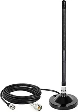Bingfu CB Antenna 27MHz Magnetic Base CB Radio Antenna BNC &PL259 Male CB Aerial