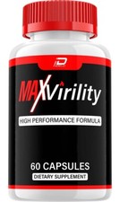 (1 Pack) MaxVirility for Men Capsules - MaxVirility Vitamin, All Natural