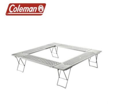 Coleman Bonfire Fire Place Table 100×100×27cm Compact storage