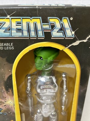Ideal Toys - ZEM-21 Star Team Figure NEW In Original Box 1977 Z5