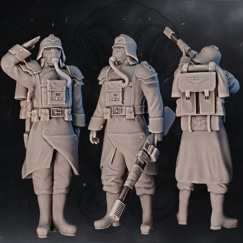 Paquete Death Corps - Modelos sin GW - Imagen 3 de 14