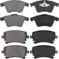 Set BeläGe Schuhe BremsbeläGe Vorne Und Hinten FüR VW Transporter V Pian