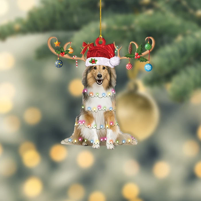 Sheltie ornaments top