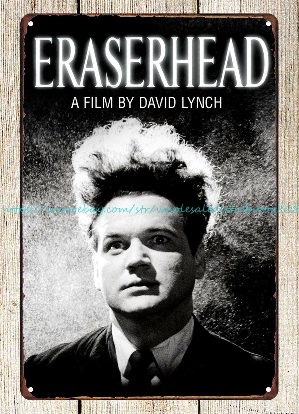 Vintage Eraserhead 1977 Movie Poster Metal Tin Sign Retro Interior Decor