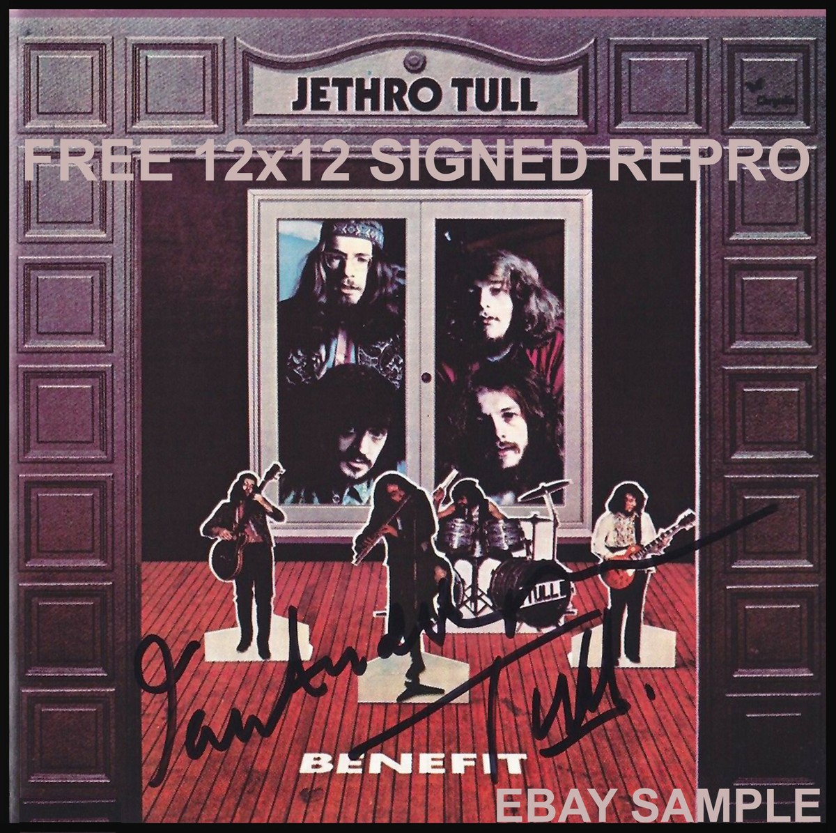 FREE PRINT& CDr w/NEW JETHRO TULL BENEFIT CD/2DVD STEVEN WILSON
