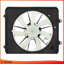 611560 New A/C Condenser Cooling Fan Assembly Fit For 18-23 Honda Odyssey 3.5L