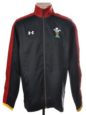RUGBY UNION WALES TRAINING JACKET JERSEY UNDER