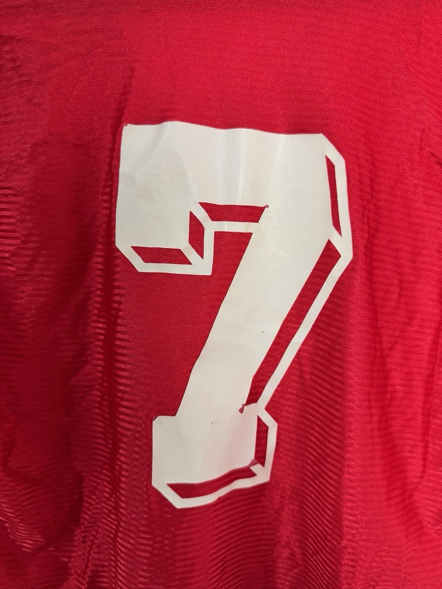 Maillot Vintage Umbro Années 90 Rouge #11, Taille M, Occasion